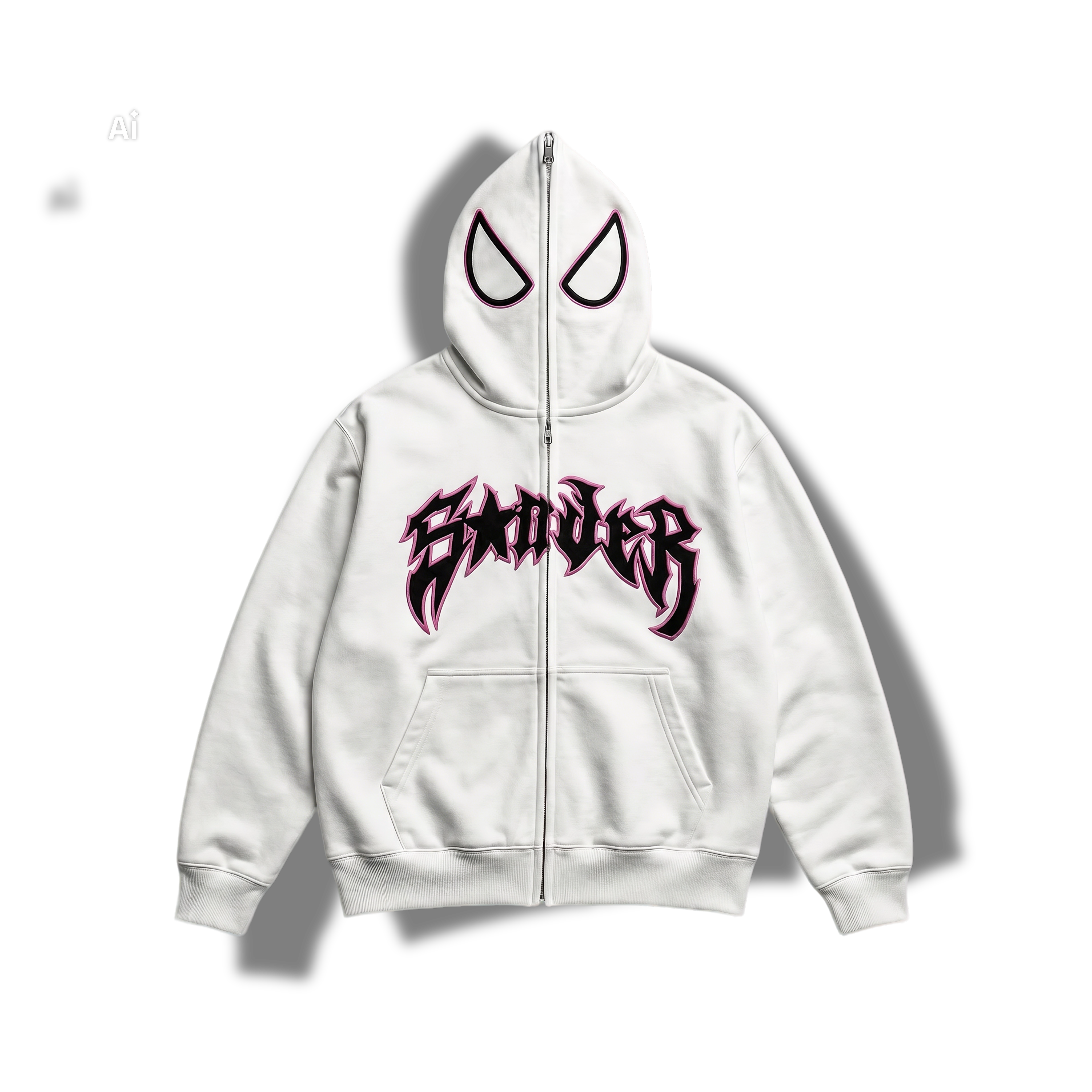 Hoddie Araña Black and Pink